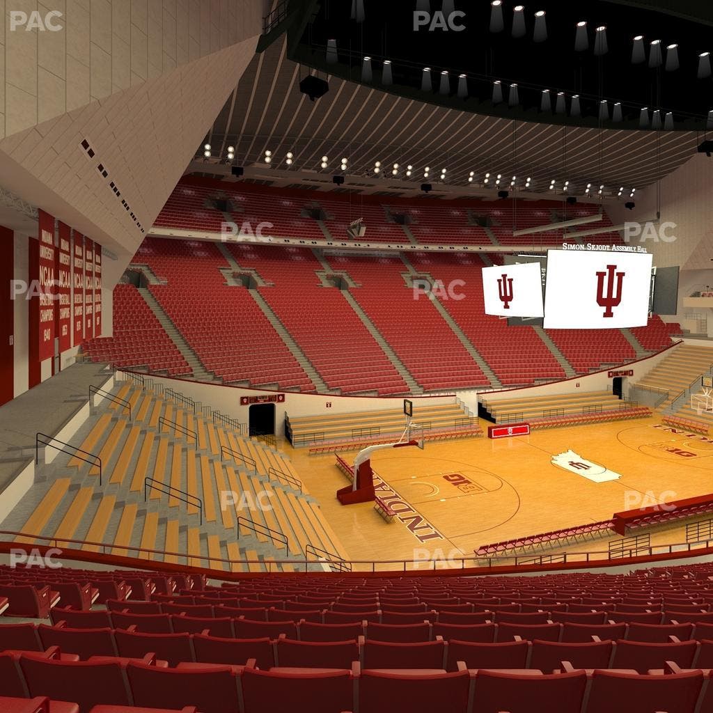 Simon Skjodt Assembly Hall - Section F Seat View