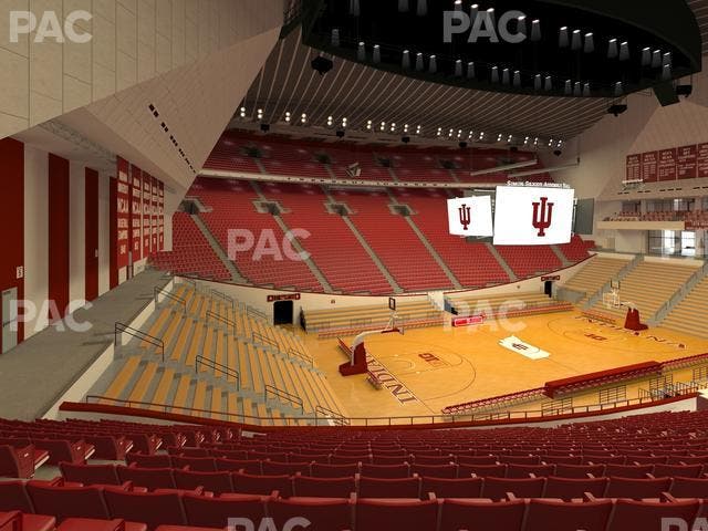 Simon Skjodt Assembly Hall - Section F Seat View