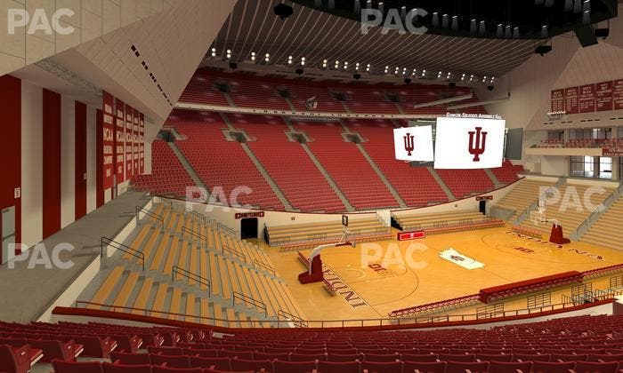 Simon Skjodt Assembly Hall - Section F Seat View