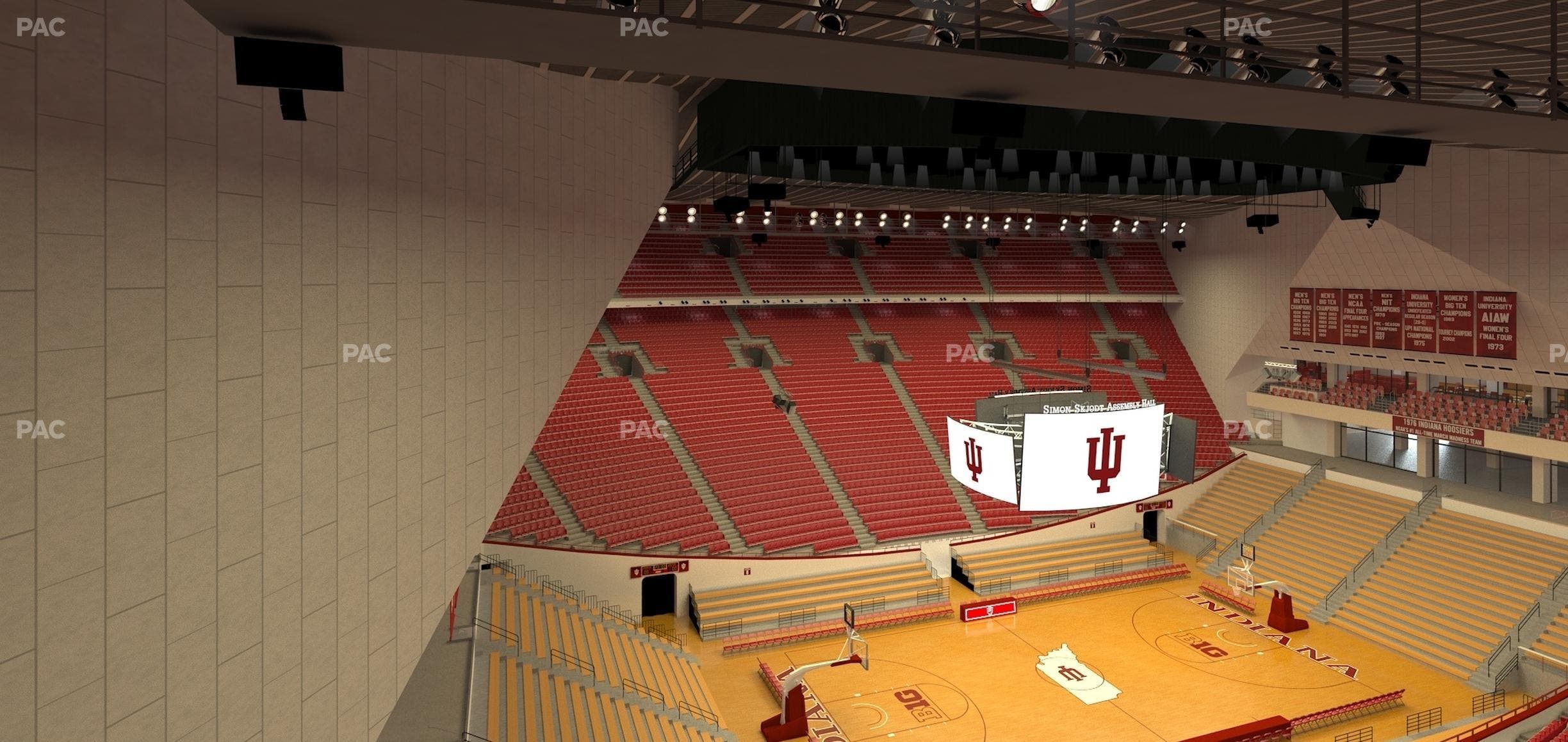 Simon Skjodt Assembly Hall - Section Ff Seat View