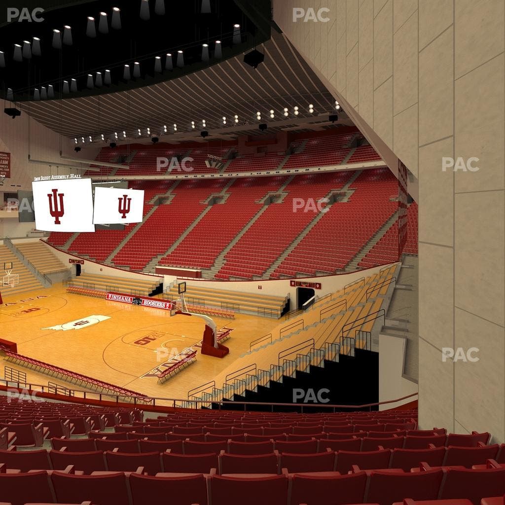 Simon Skjodt Assembly Hall - Section G Seat View
