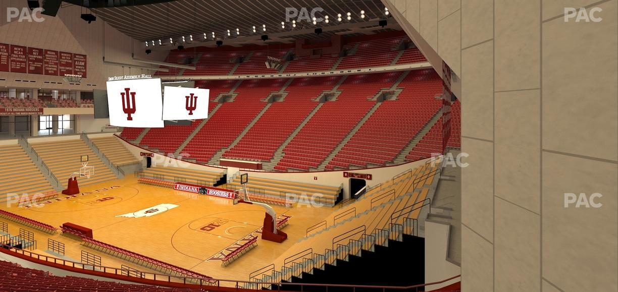 Simon Skjodt Assembly Hall - Section G Seat View