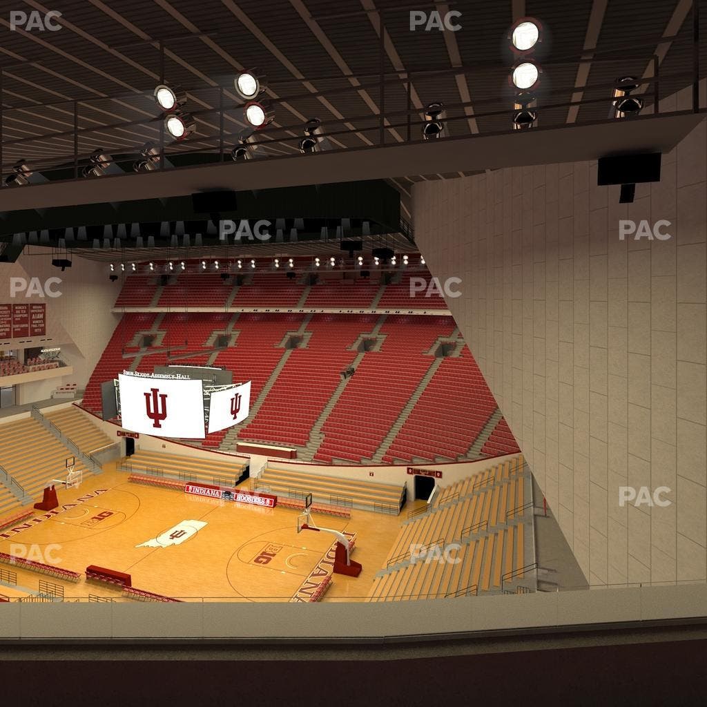 Simon Skjodt Assembly Hall - Section Gg Seat View