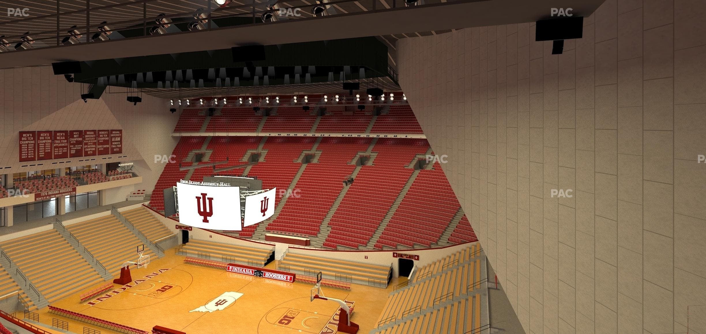 Simon Skjodt Assembly Hall - Section Gg Seat View