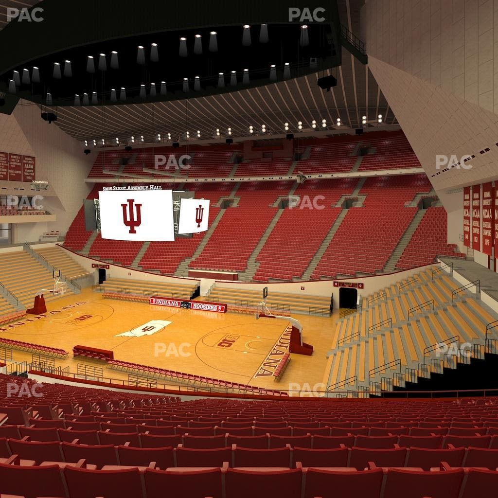 Simon Skjodt Assembly Hall - Section H Seat View