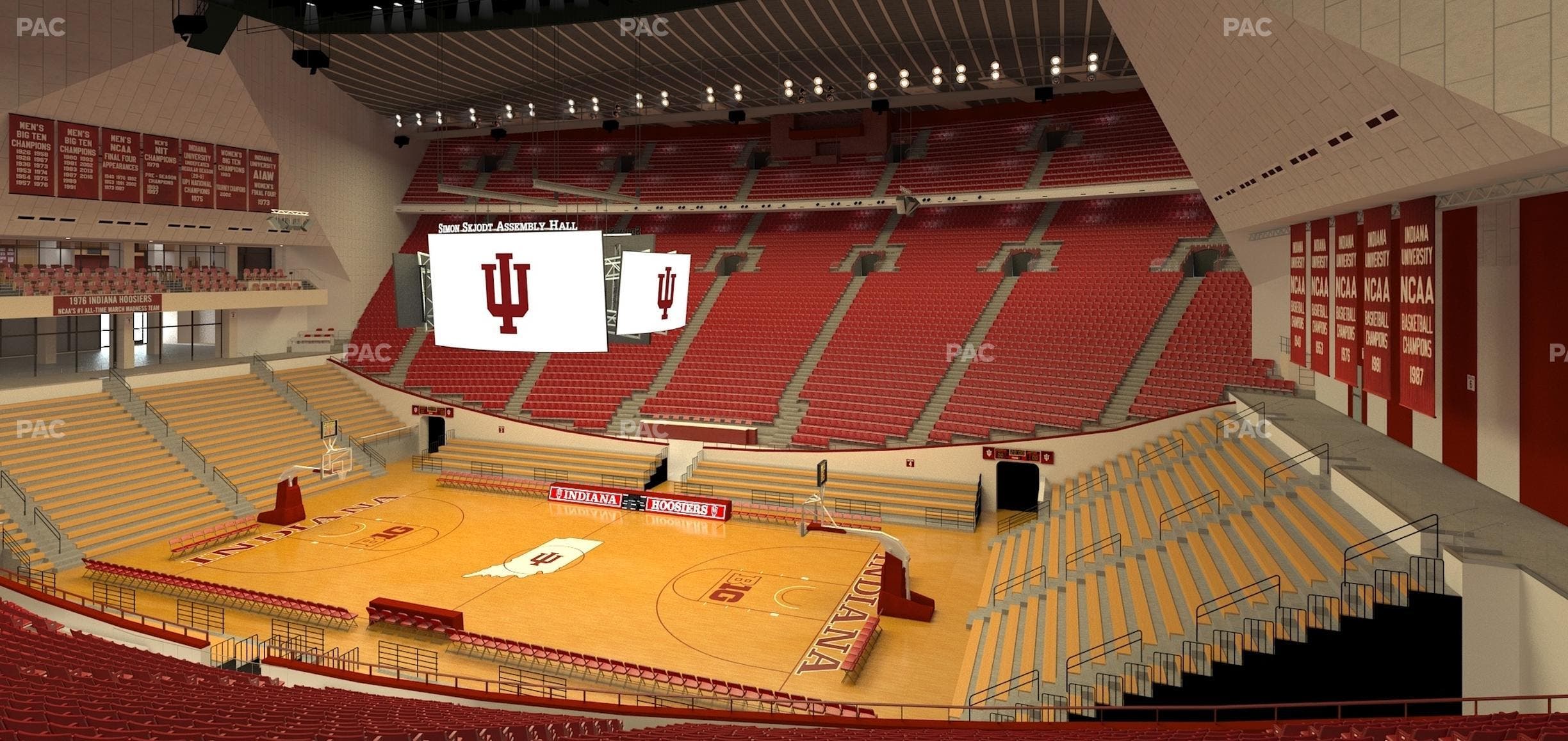Simon Skjodt Assembly Hall - Section H Seat View