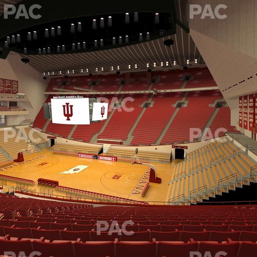 Simon Skjodt Assembly Hall - Section H Seat View