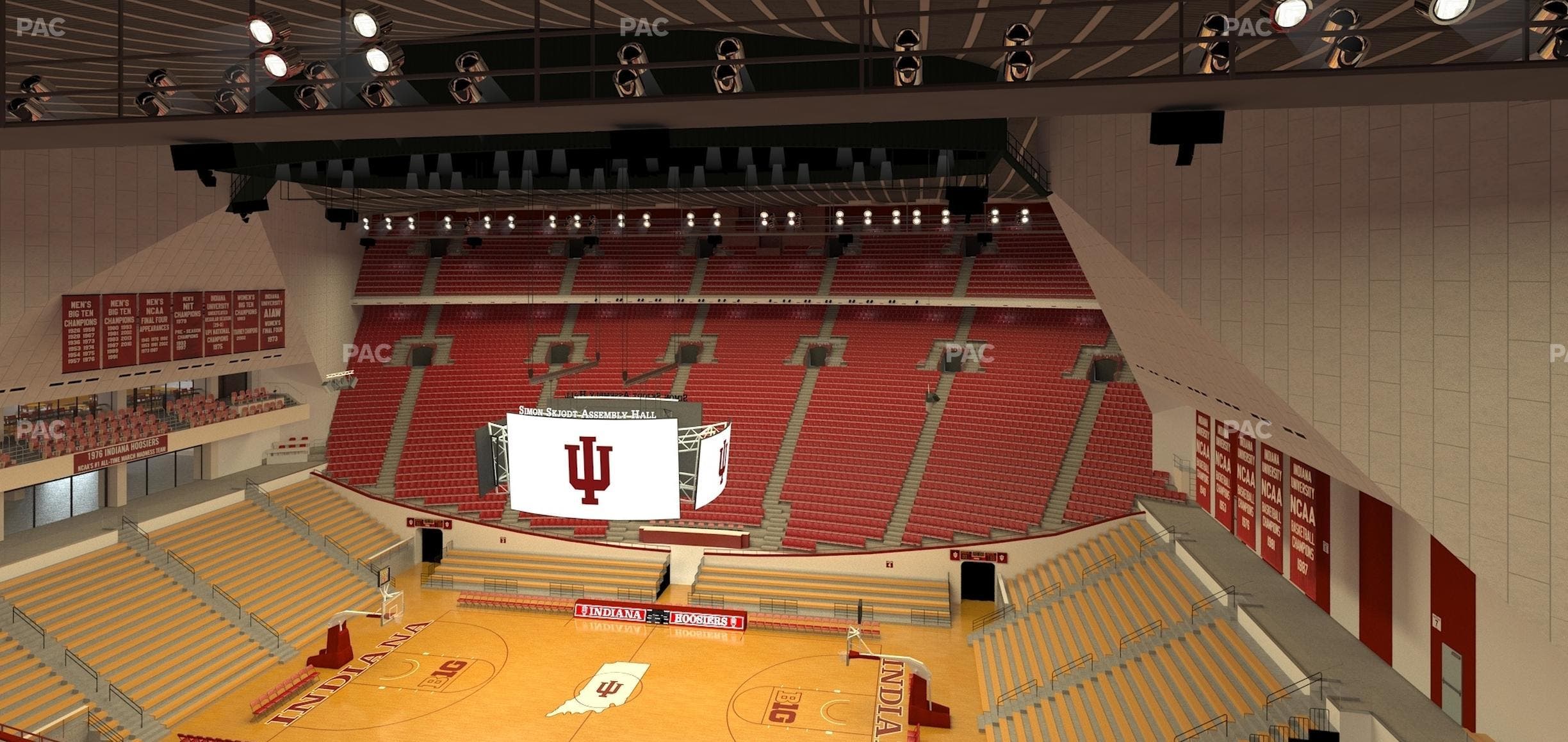 Simon Skjodt Assembly Hall - Section Hh Seat View
