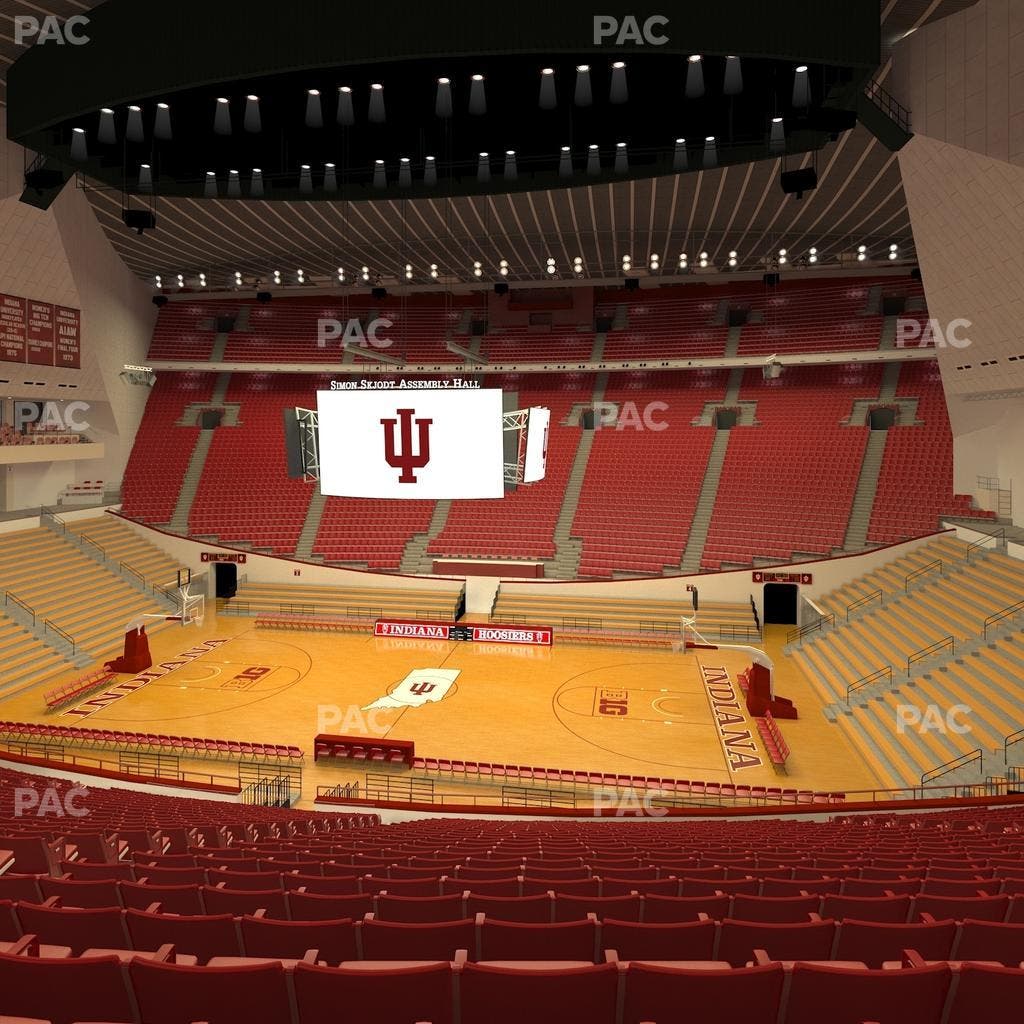 Simon Skjodt Assembly Hall - Section J Seat View