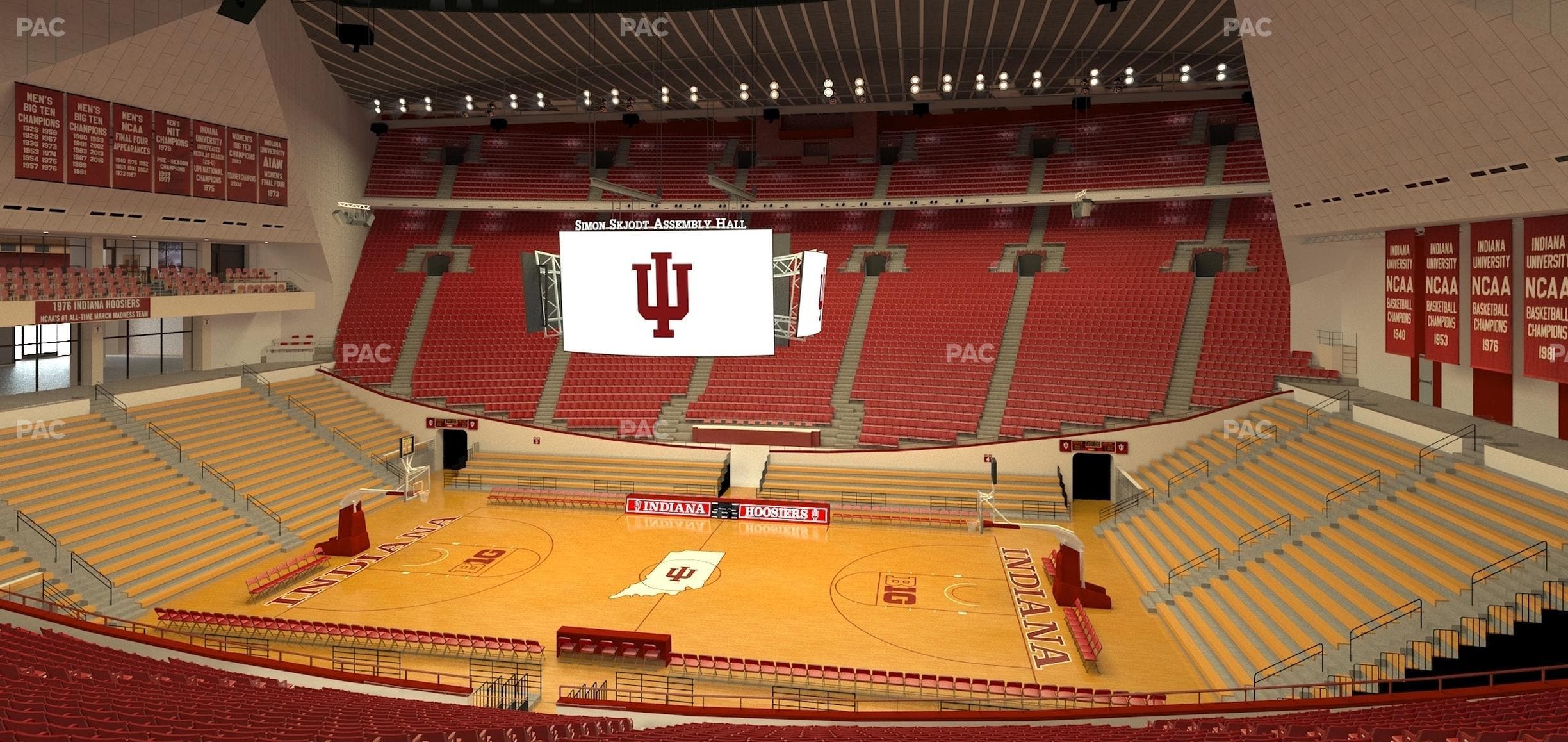 Simon Skjodt Assembly Hall - Section J Seat View
