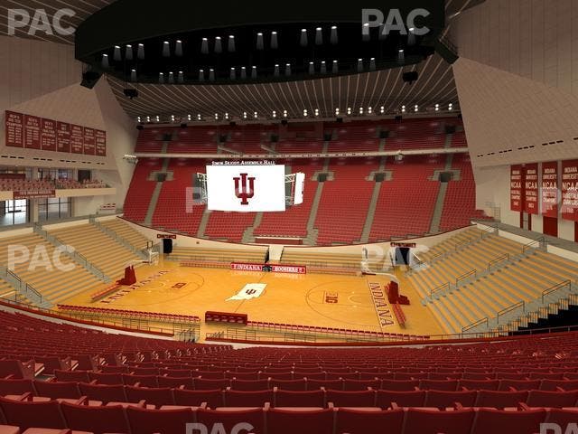 Simon Skjodt Assembly Hall - Section J Seat View