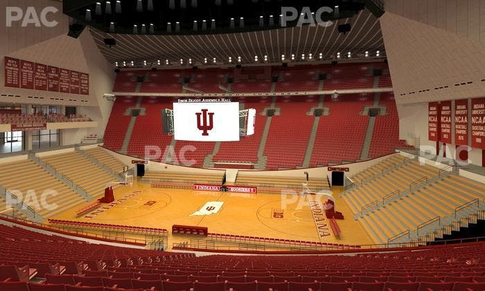 Simon Skjodt Assembly Hall - Section J Seat View