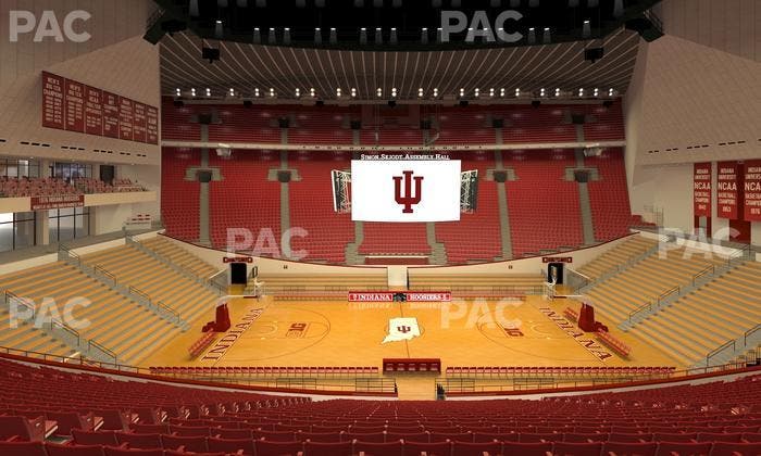 Simon Skjodt Assembly Hall - Section K Seat View