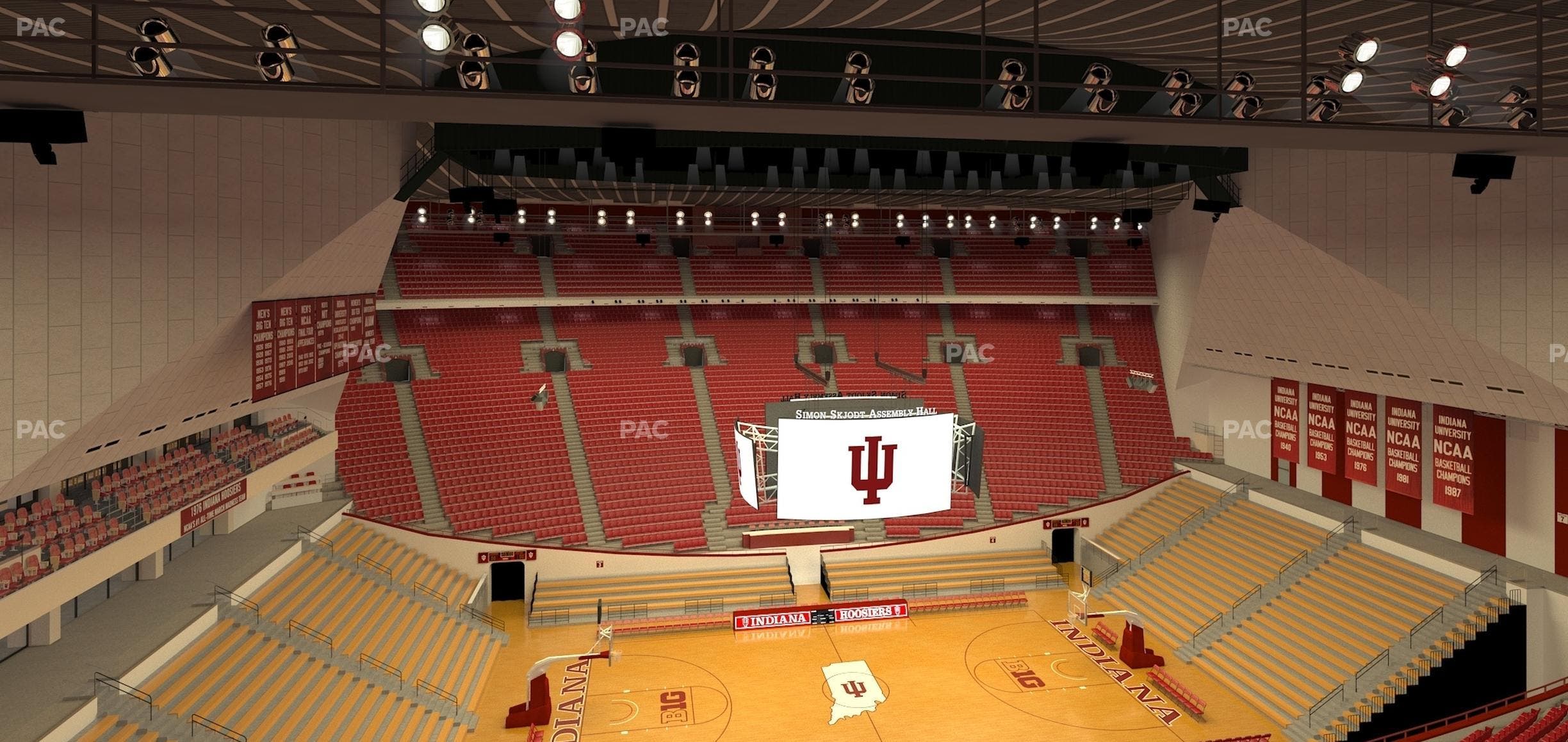 Simon Skjodt Assembly Hall - Section Kk Seat View