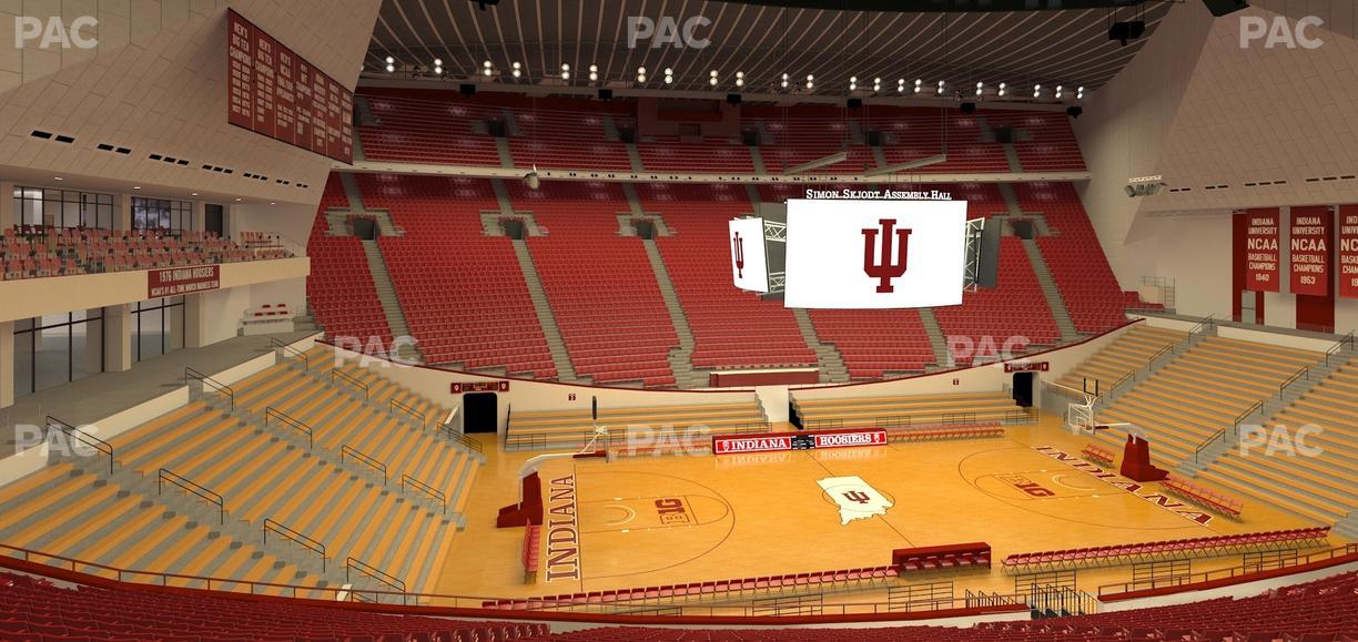 Simon Skjodt Assembly Hall - Section L Seat View