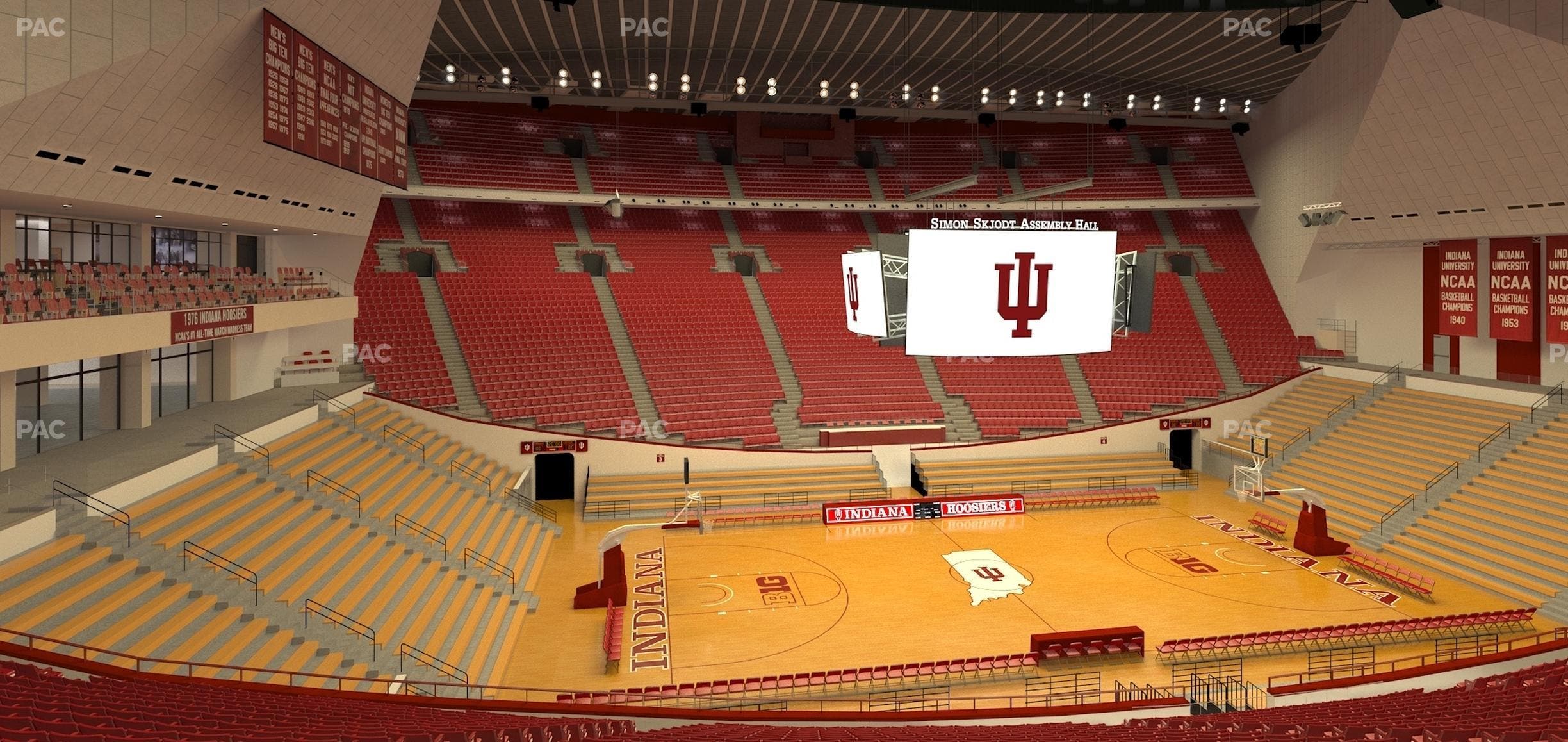 Simon Skjodt Assembly Hall - Section L Seat View
