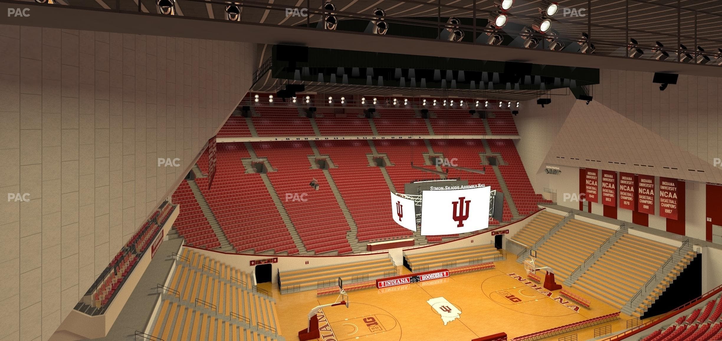 Simon Skjodt Assembly Hall - Section Ll Seat View