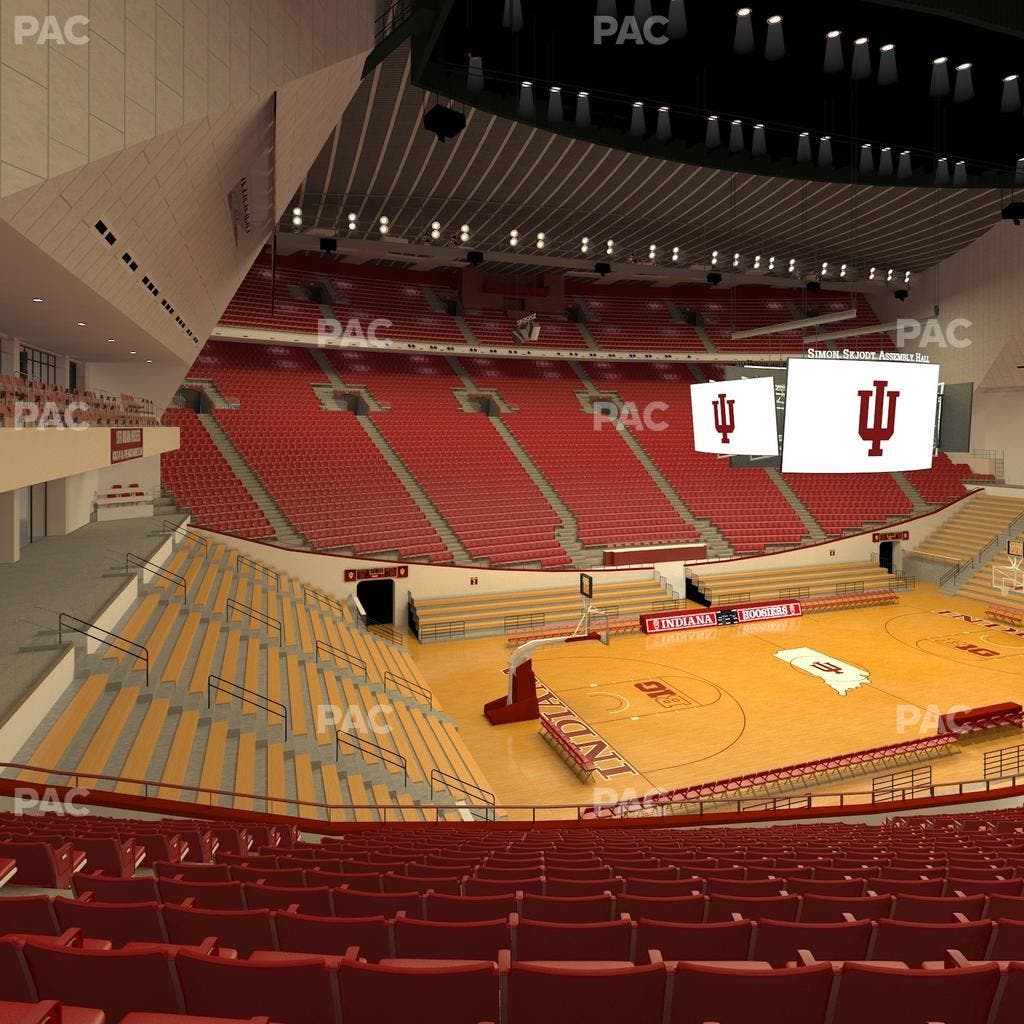 Simon Skjodt Assembly Hall - Section M Seat View