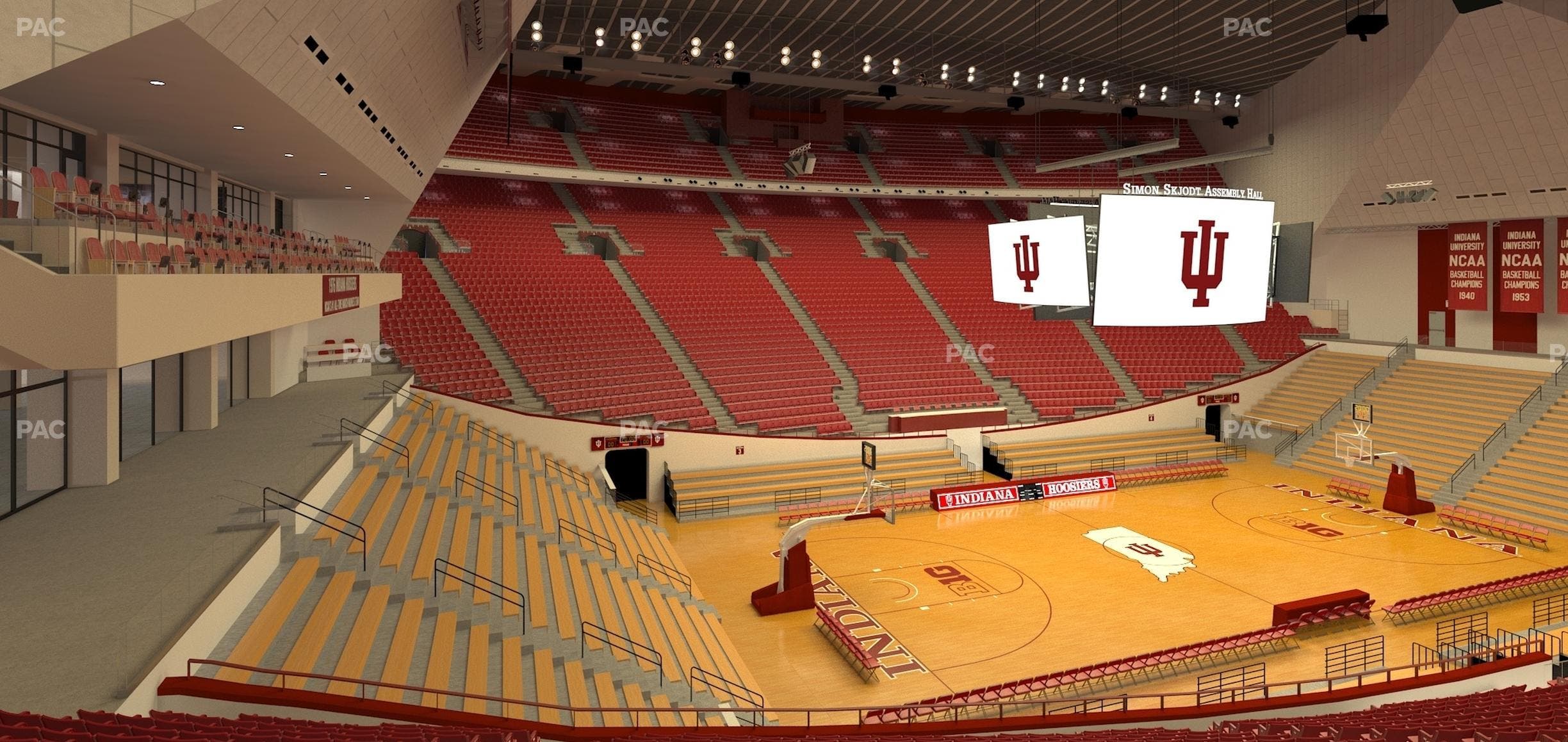 Simon Skjodt Assembly Hall - Section M Seat View