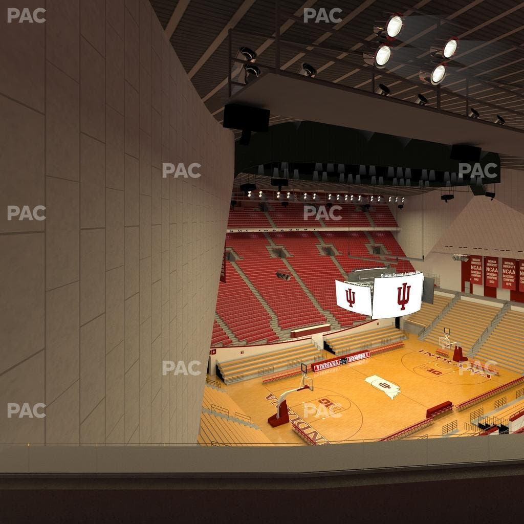 Simon Skjodt Assembly Hall - Section Mm Seat View