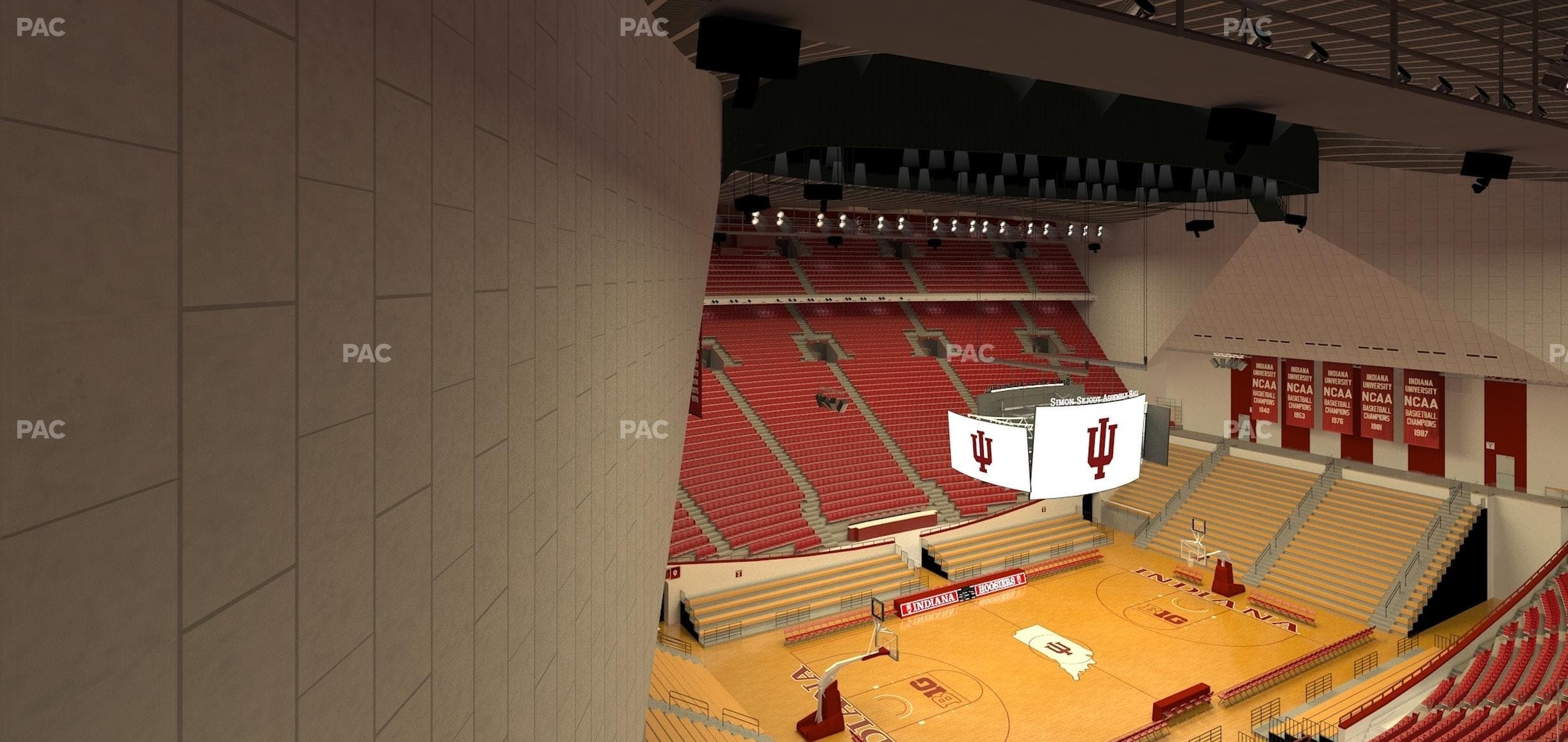 Simon Skjodt Assembly Hall - Section Mm Seat View