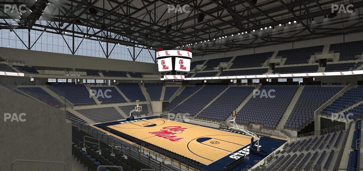 SJB Pavilion at Ole Miss - Section 101 Seat View