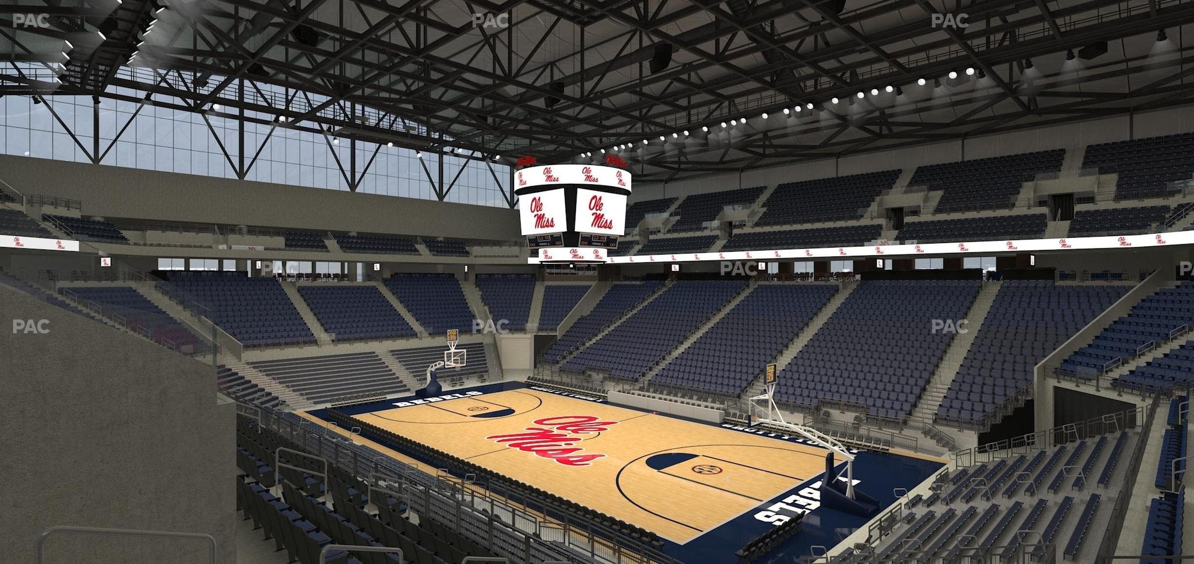 SJB Pavilion at Ole Miss - Section 101 Seat View