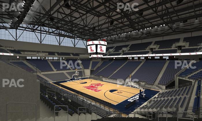 SJB Pavilion at Ole Miss - Section 101 Seat View