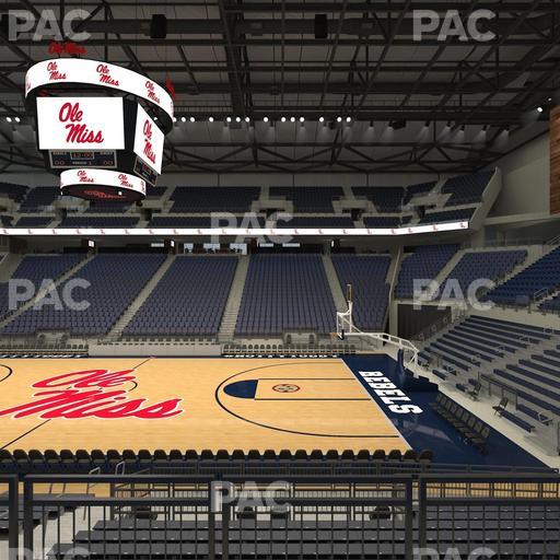 SJB Pavilion at Ole Miss - Section 102 Seat View
