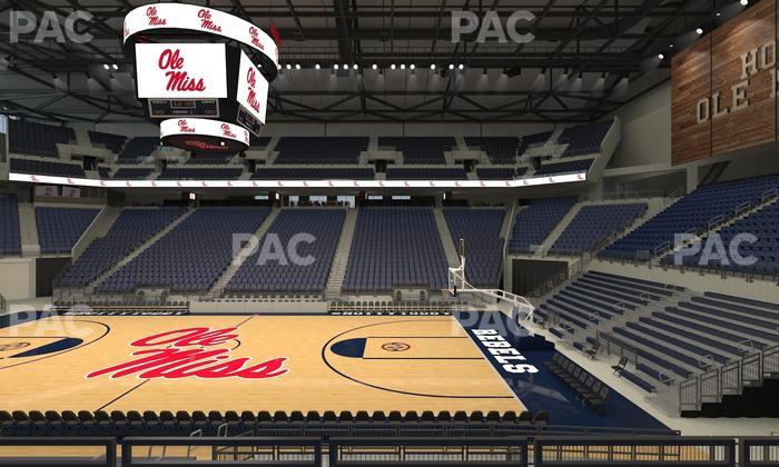 SJB Pavilion at Ole Miss - Section 102 Seat View