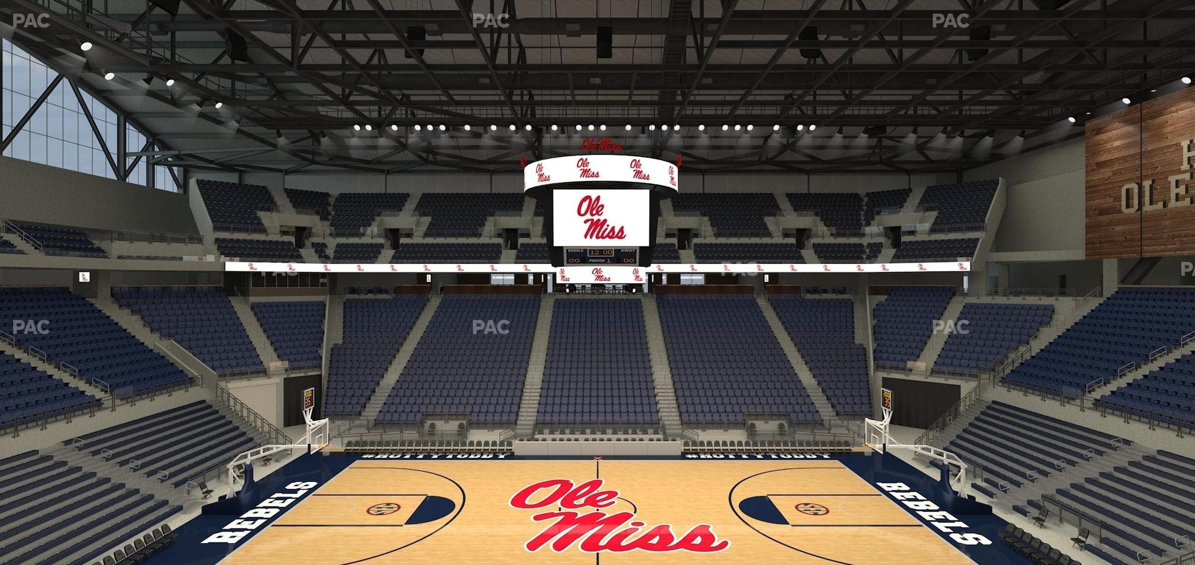 SJB Pavilion at Ole Miss - Section 103 Seat View