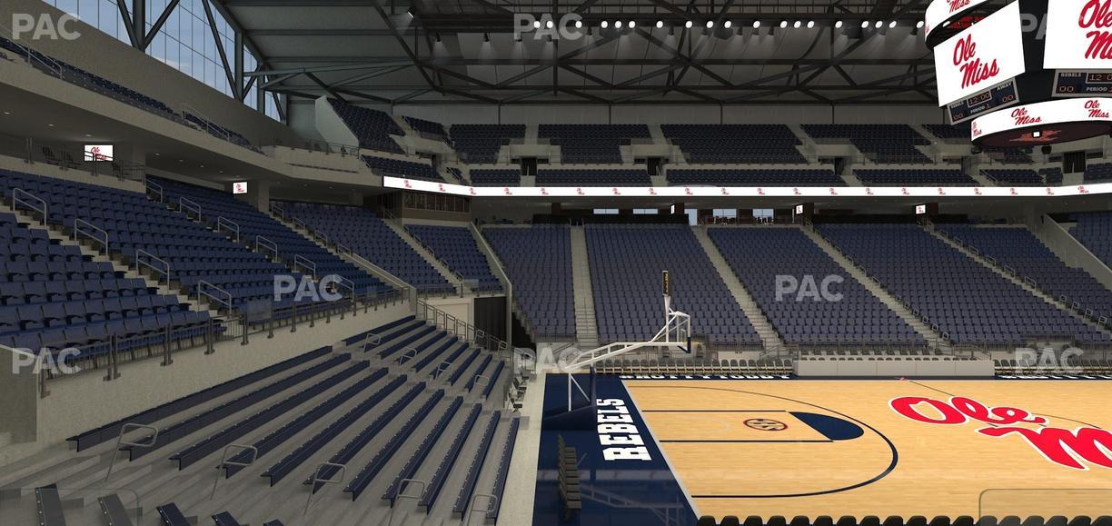 SJB Pavilion at Ole Miss - Section 104 Seat View