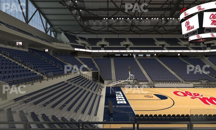 SJB Pavilion at Ole Miss - Section 104 Seat View