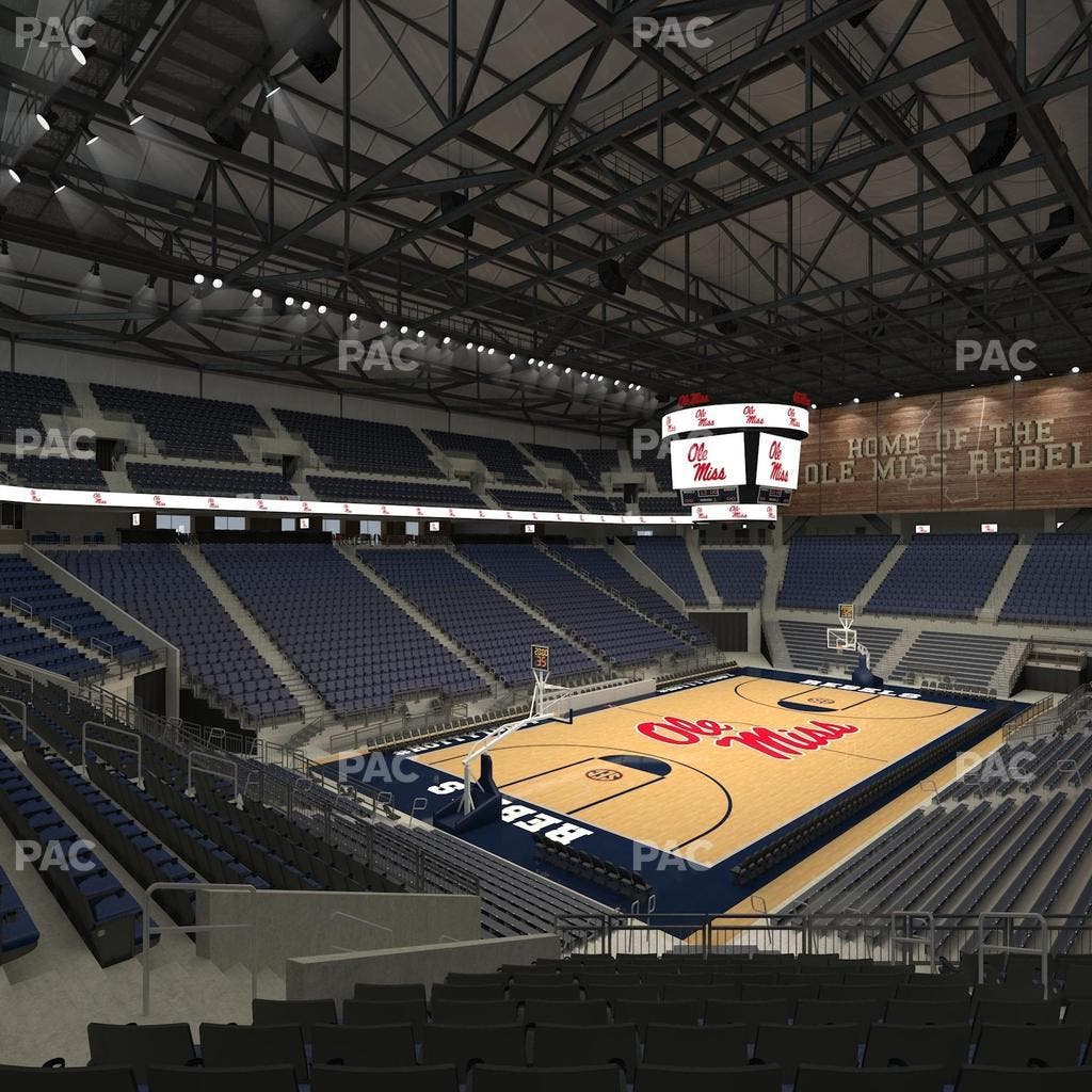 SJB Pavilion at Ole Miss - Section 105 Seat View