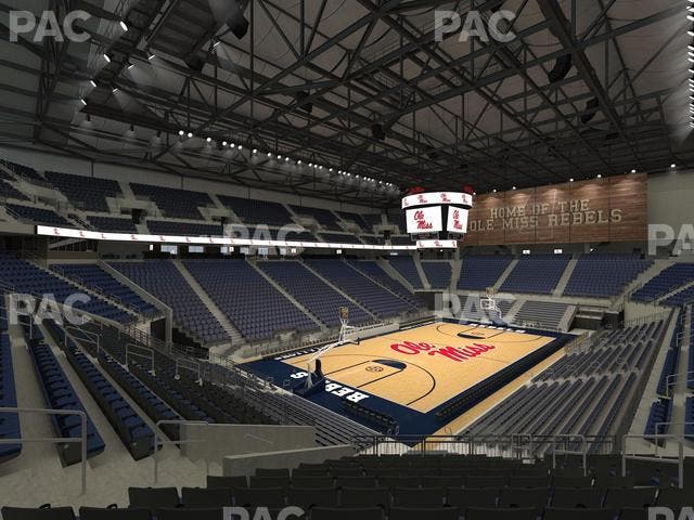 SJB Pavilion at Ole Miss - Section 105 Seat View