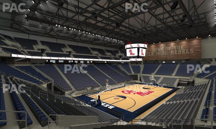 SJB Pavilion at Ole Miss - Section 105 Seat View