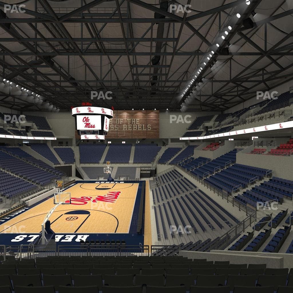 SJB Pavilion at Ole Miss - Section 106 Seat View