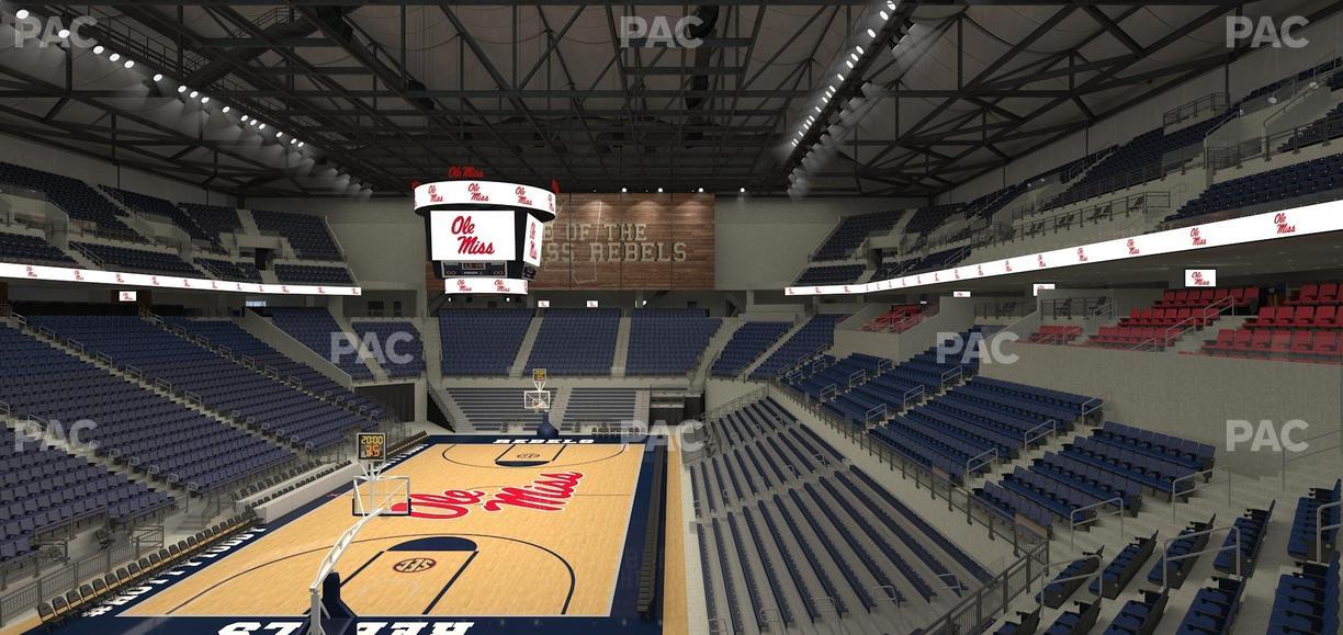 SJB Pavilion at Ole Miss - Section 106 Seat View