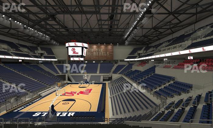 SJB Pavilion at Ole Miss - Section 106 Seat View