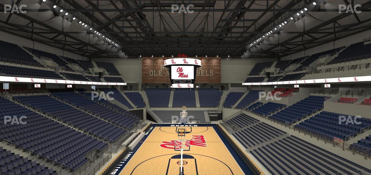 SJB Pavilion at Ole Miss - Section 107 Seat View
