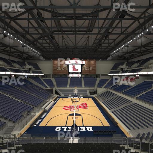SJB Pavilion at Ole Miss - Section 107 Seat View