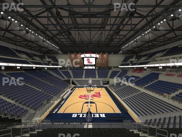 SJB Pavilion at Ole Miss - Section 107 Seat View