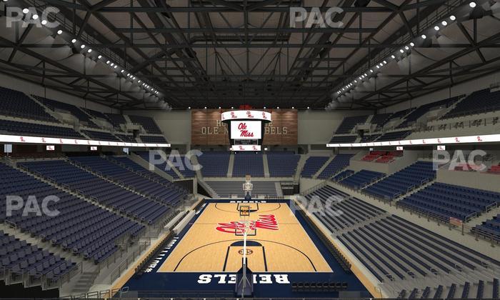 SJB Pavilion at Ole Miss - Section 107 Seat View