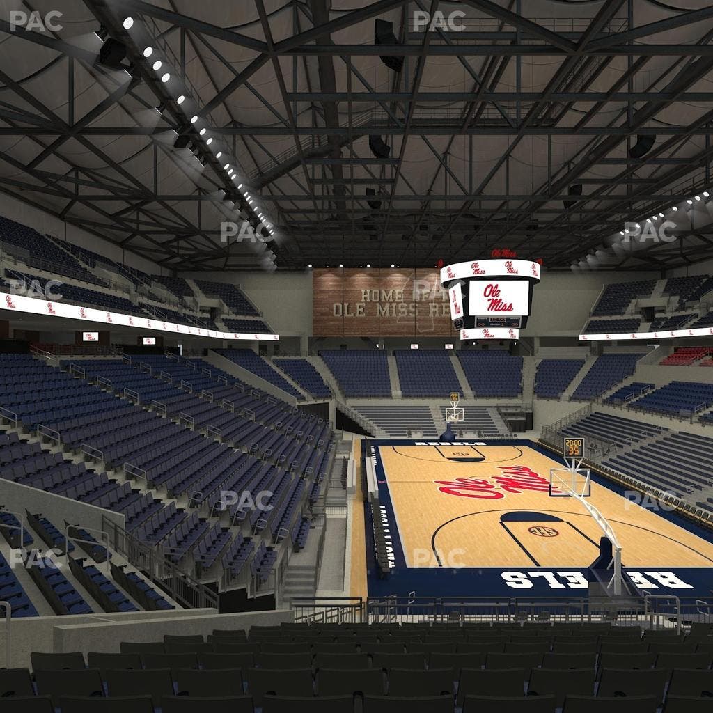 SJB Pavilion at Ole Miss - Section 108 Seat View