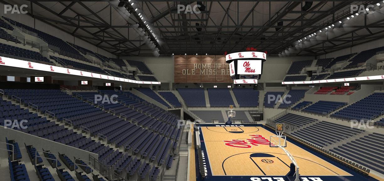 SJB Pavilion at Ole Miss - Section 108 Seat View
