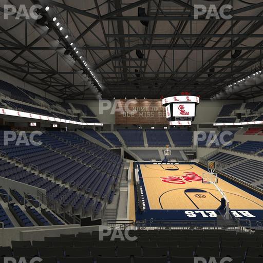 SJB Pavilion at Ole Miss - Section 108 Seat View