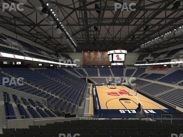 SJB Pavilion at Ole Miss - Section 108 Seat View