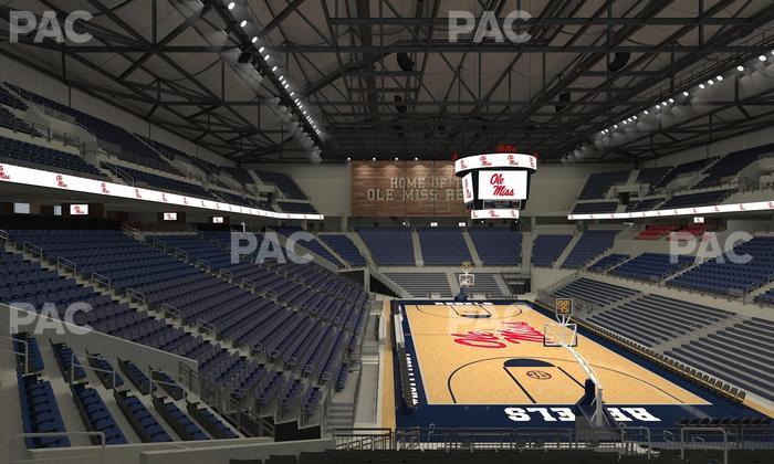 SJB Pavilion at Ole Miss - Section 108 Seat View