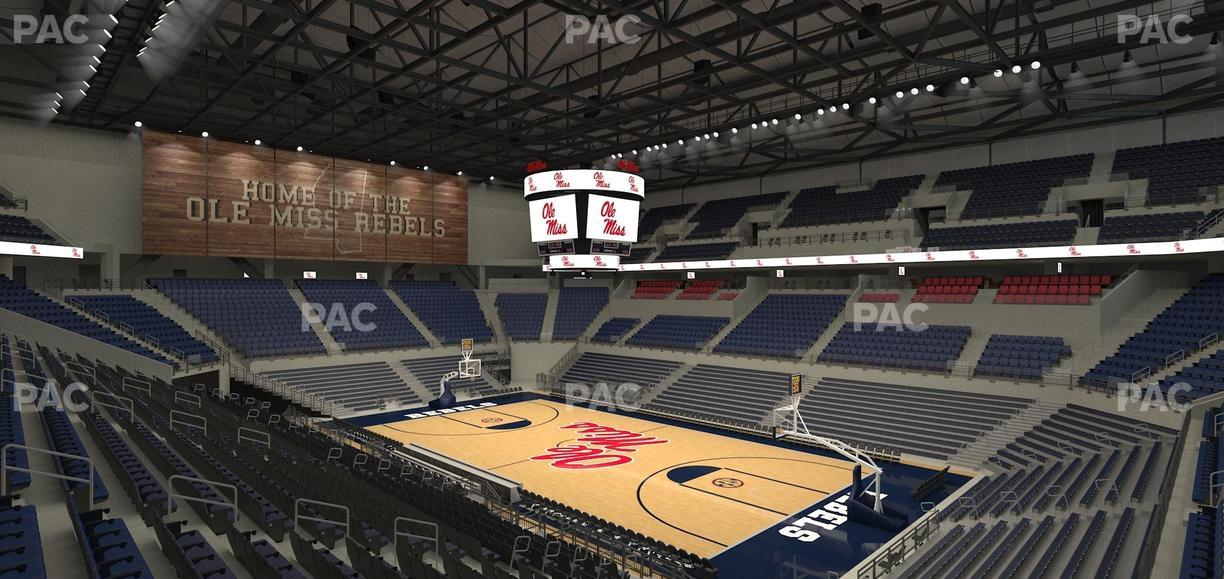 SJB Pavilion at Ole Miss - Section 109 Seat View