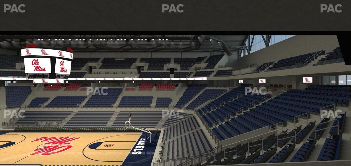 SJB Pavilion at Ole Miss - Section 110 Seat View